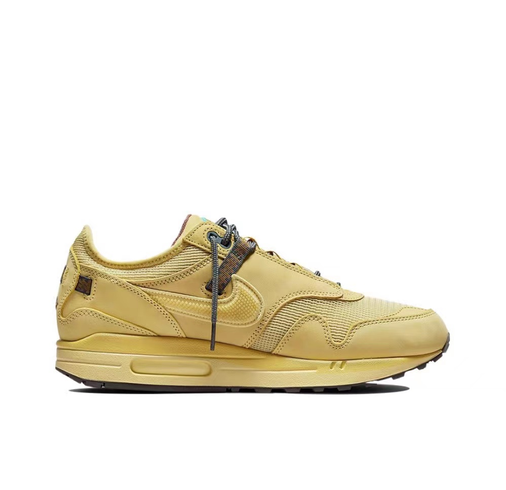 Air Max 1 Travis Scott Cactus Jack Saturn Gold