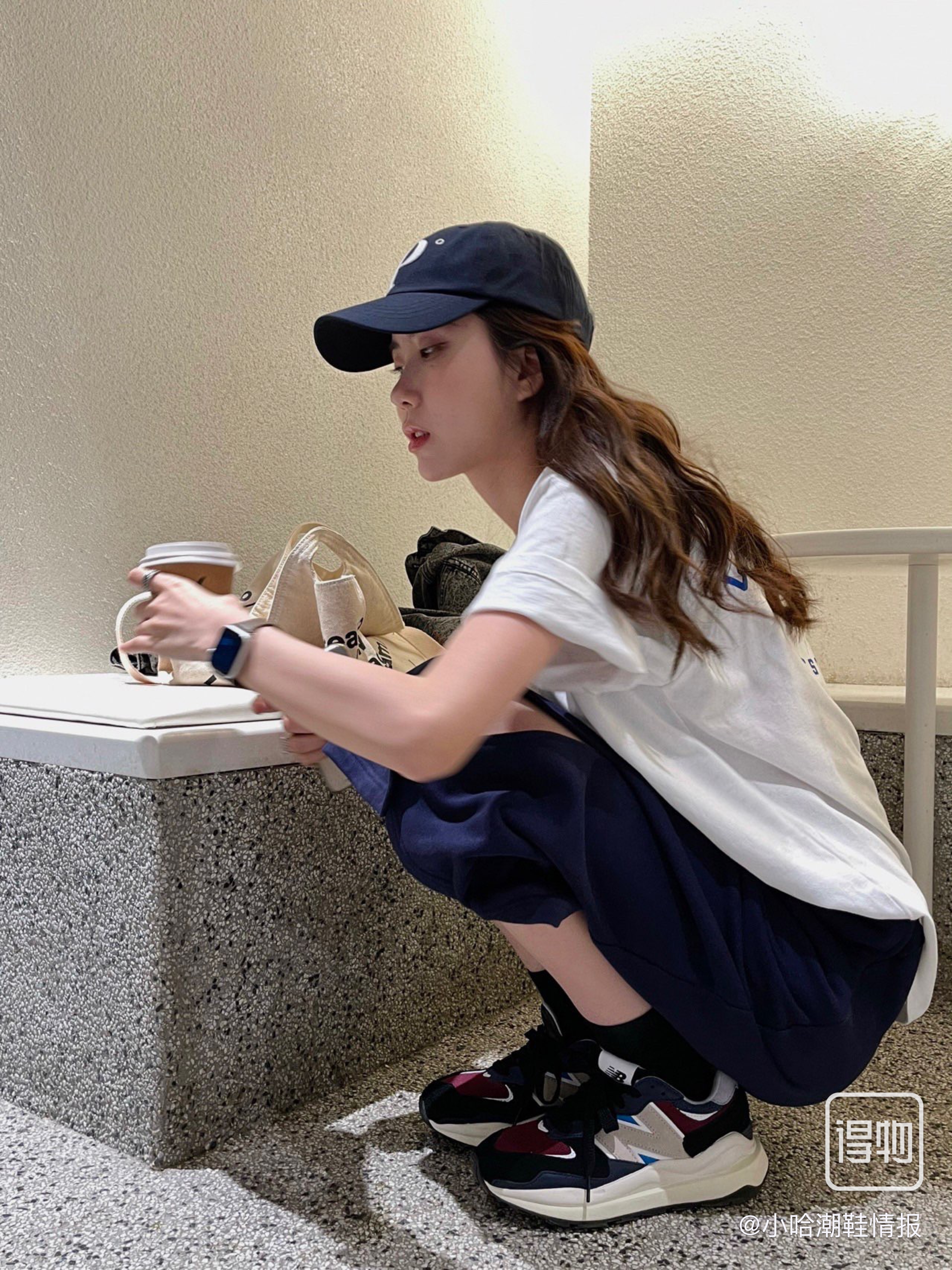 【Free Shipping】57/40 DAHOOD Navy Maroon