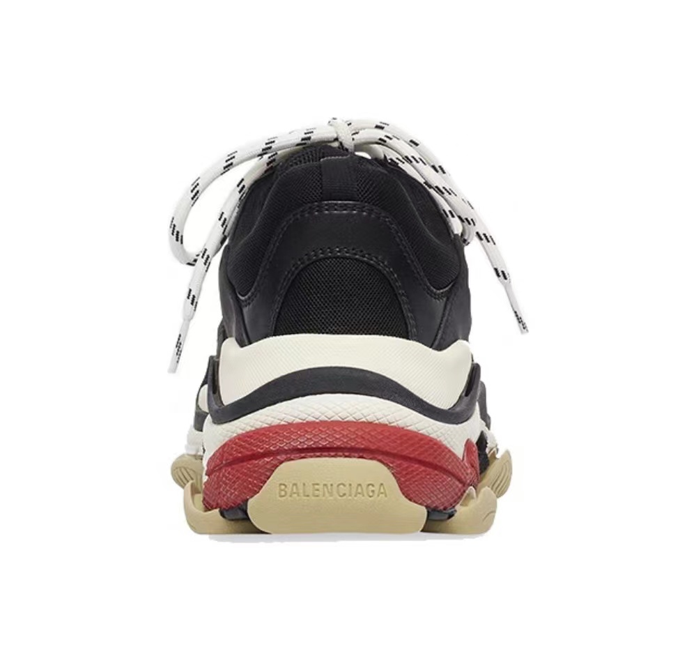 Triple S Black White Red