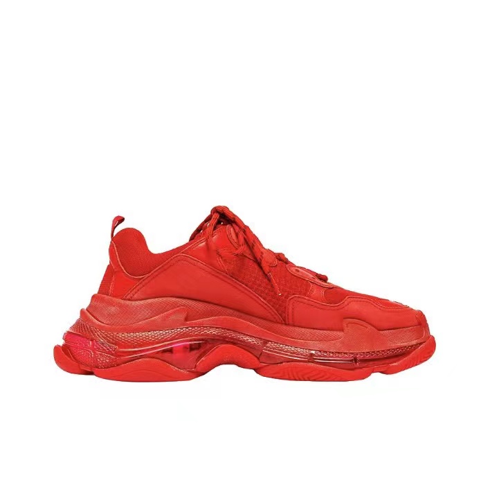 Triple S Red Clear Sole