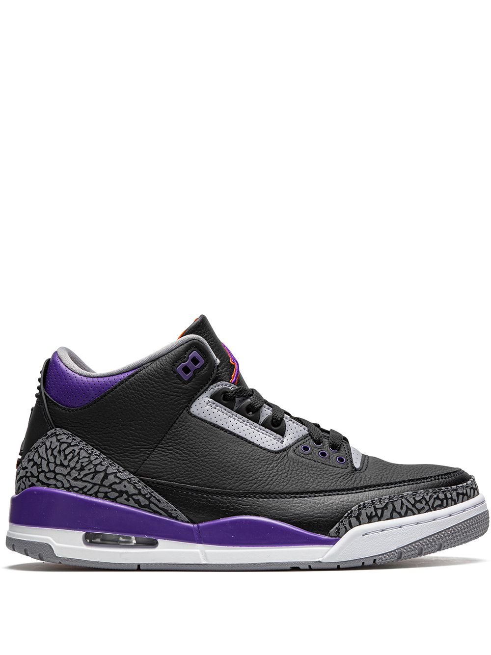 3's Retro Black Court Purple