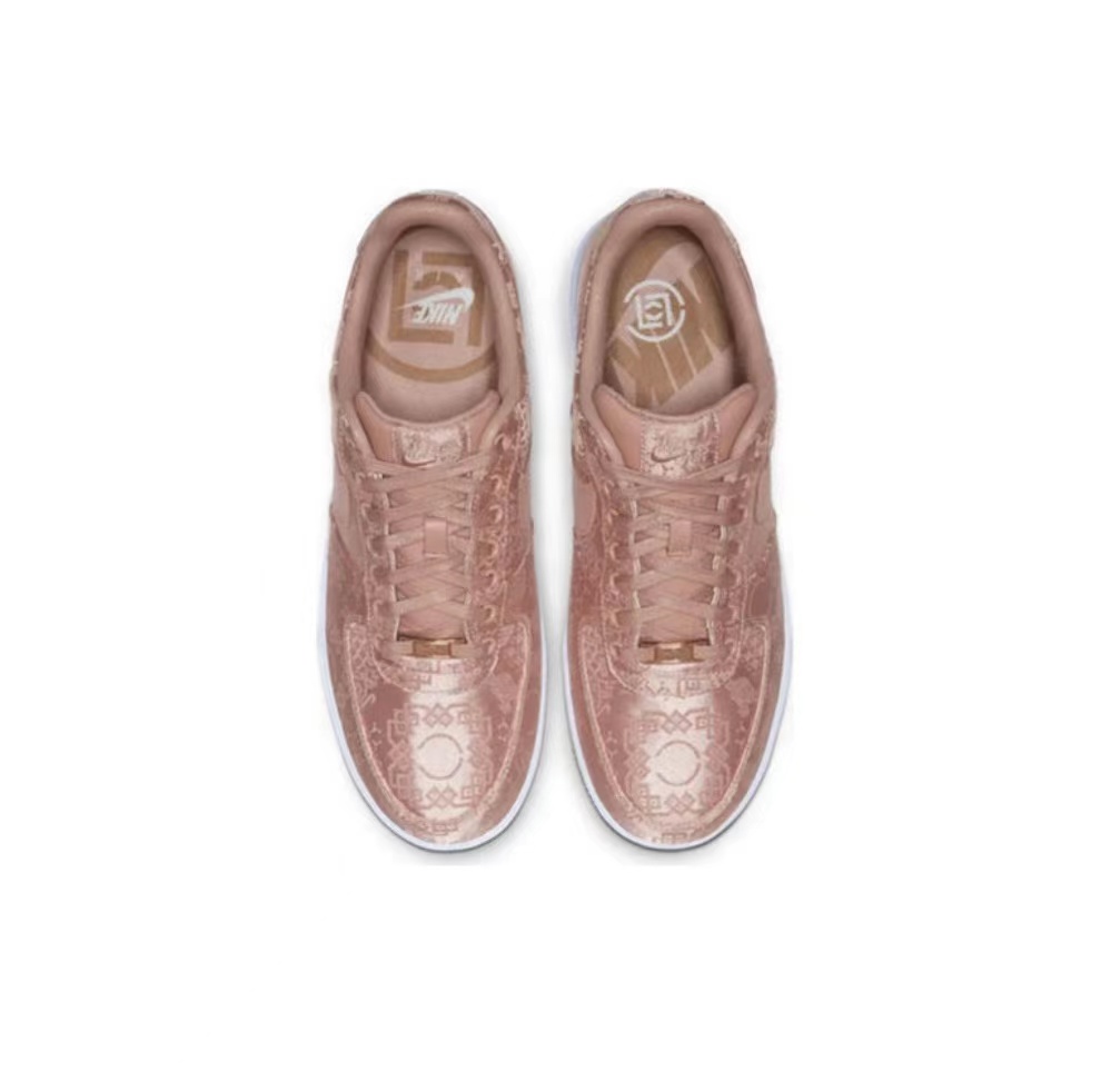 AF 1 Low Clot Rose Gold Silk