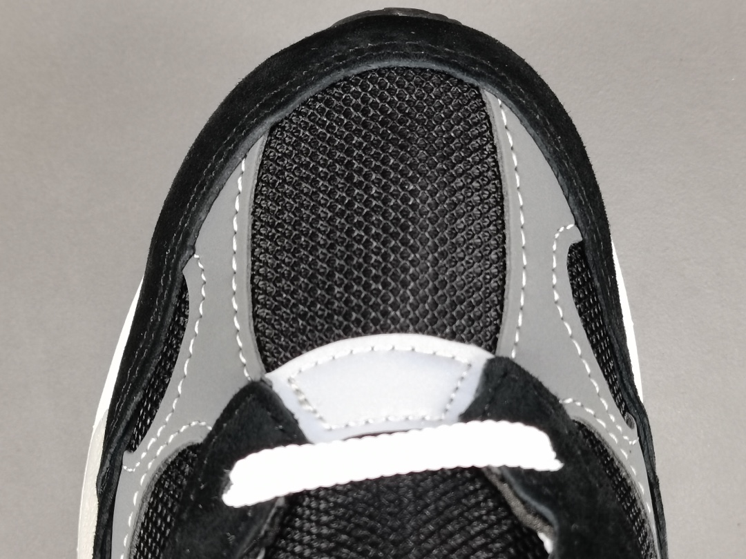 992 Black Grey Suede