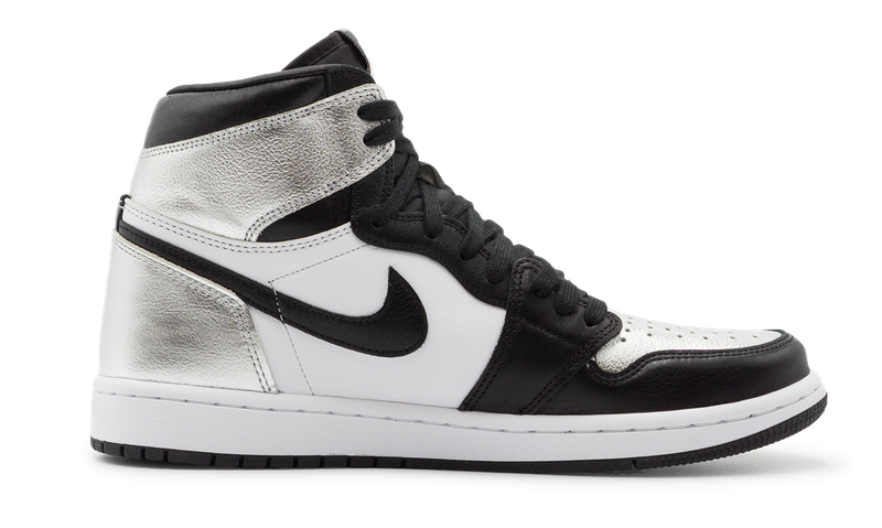 1's Retro High Silver Toe