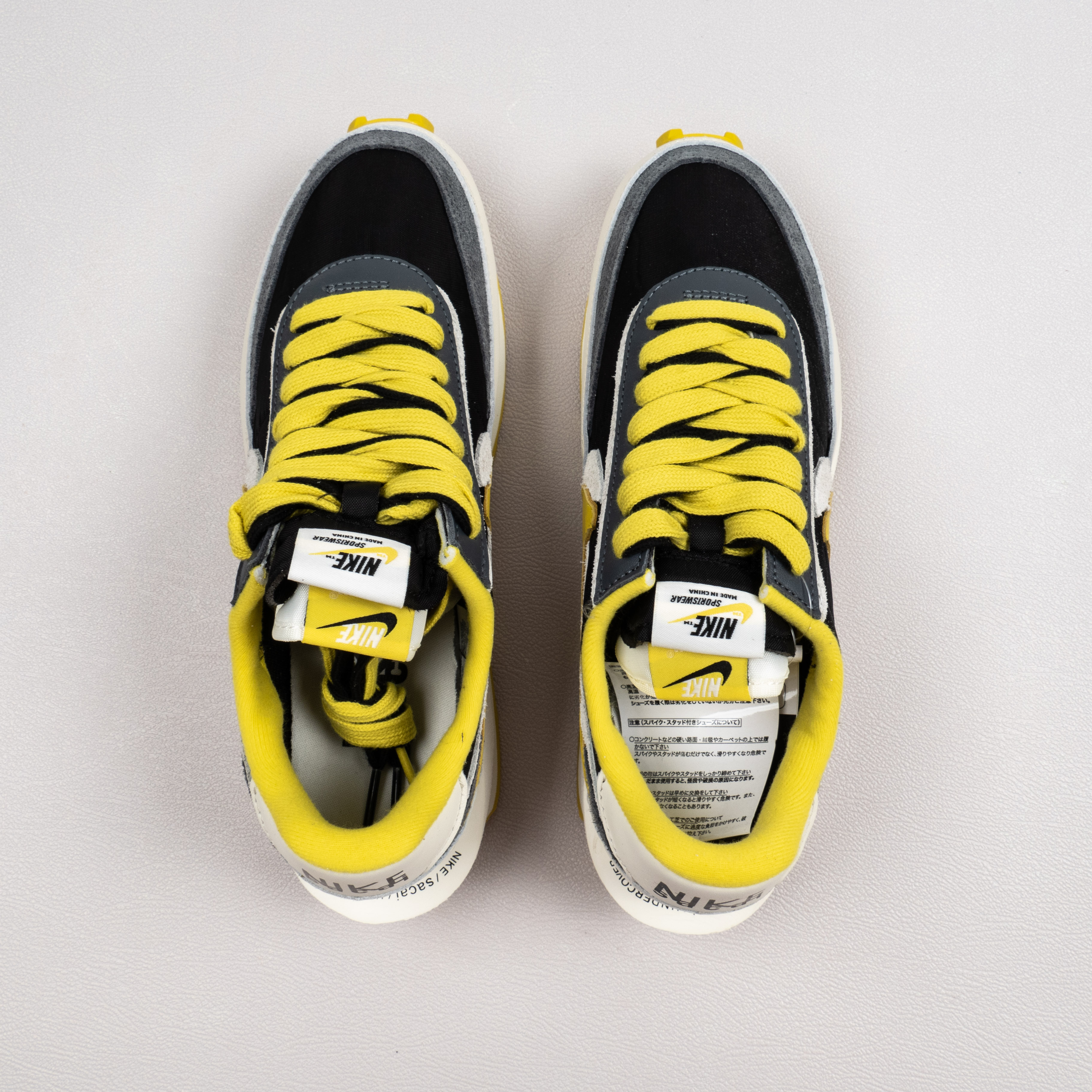 LD Waffle sacai Undercover Black Bright Citron