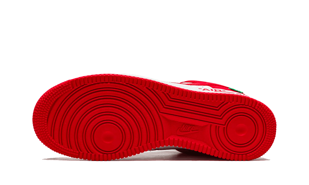 L&V AF 1 Low By Virgil Abloh White Red