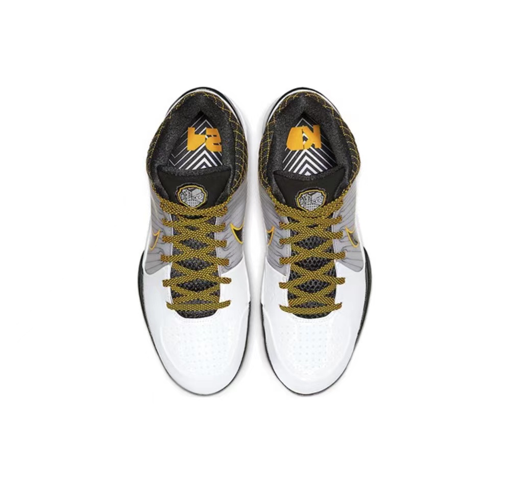Kobe 4 Protro White Black Del Sol