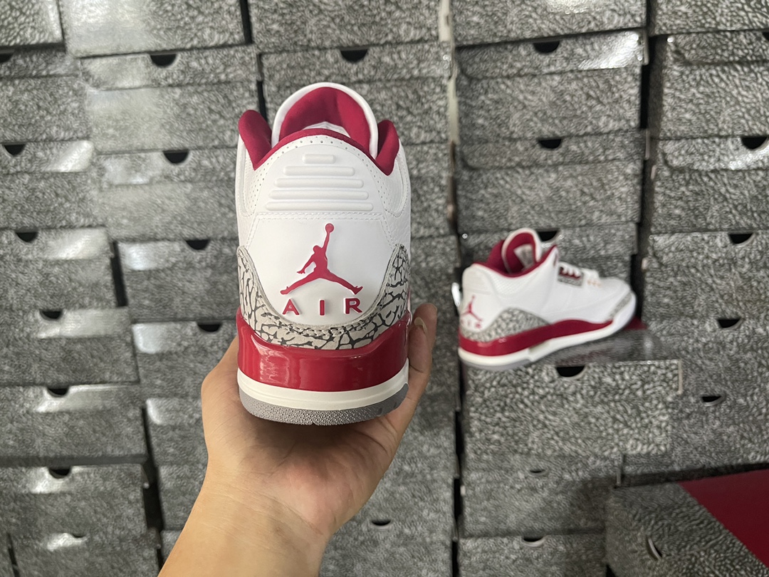 3's Retro Cardinal Red