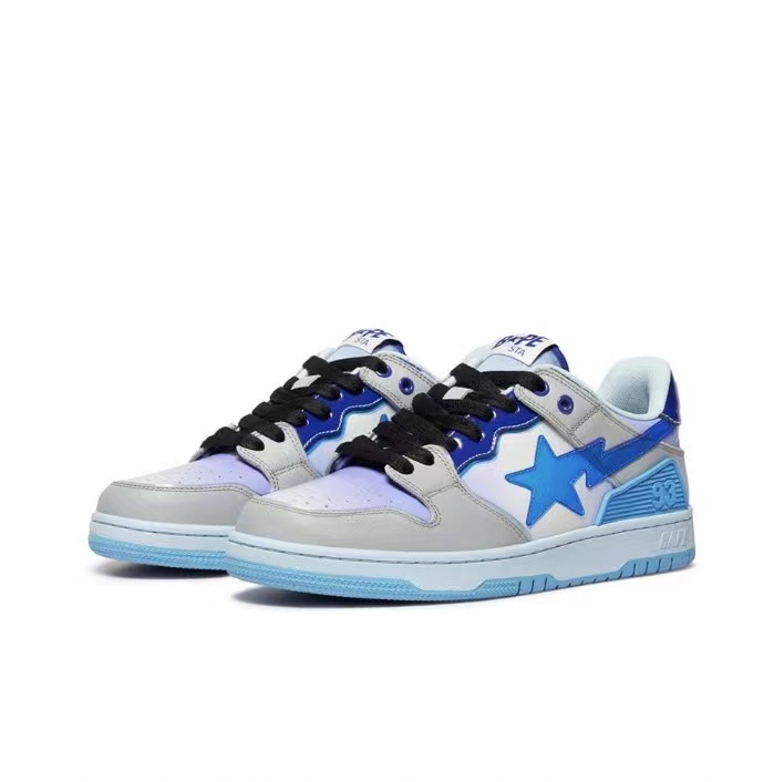A Bathing Ape Bape Blue White