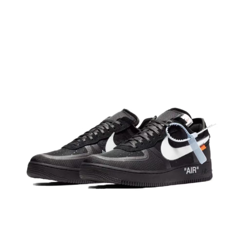 AF 1 Low Off-White Black White