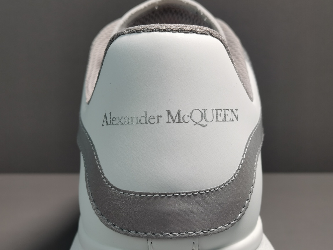 White Grey Reflective