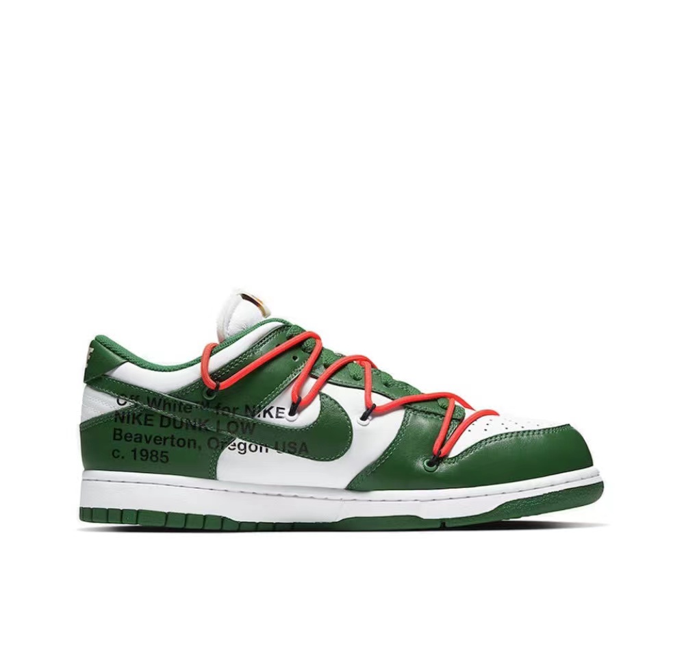 off-White x Futura x SB Dunk Pine Green