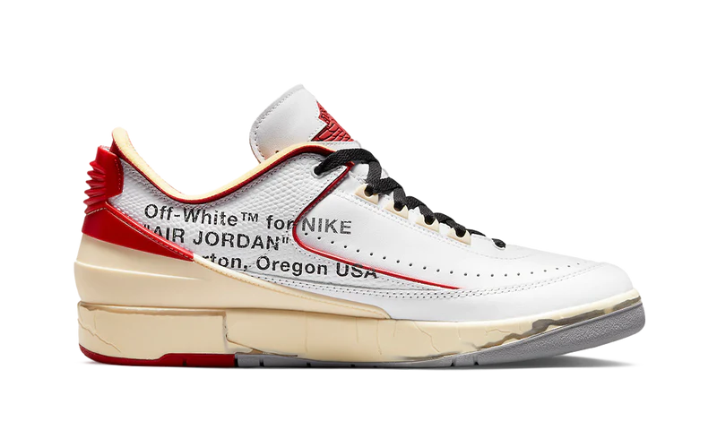 2's Retro Low SP OW White Red