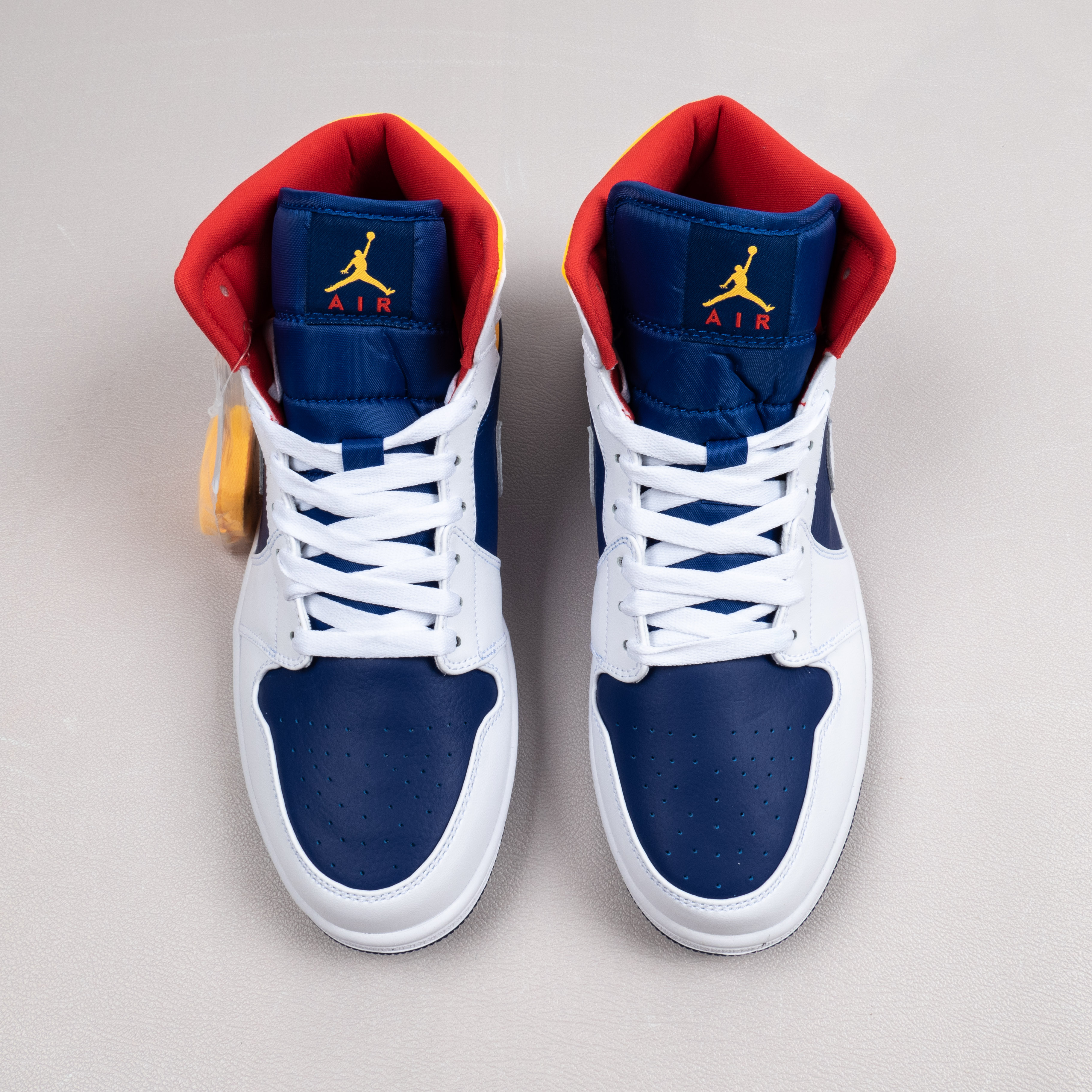 1's Mid Royal Blue Laser Orange