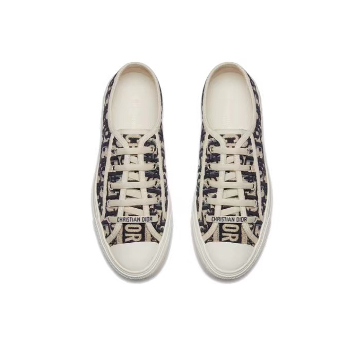 Walk'N'Dior Oblique Navy Canvas