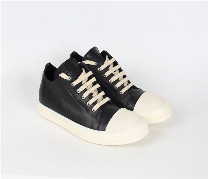 DRKSHDW Black Leather Low Black