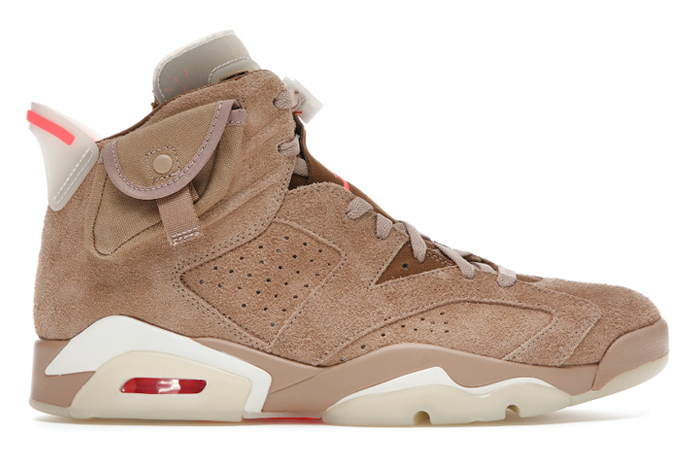 6's Retro TS British Khaki