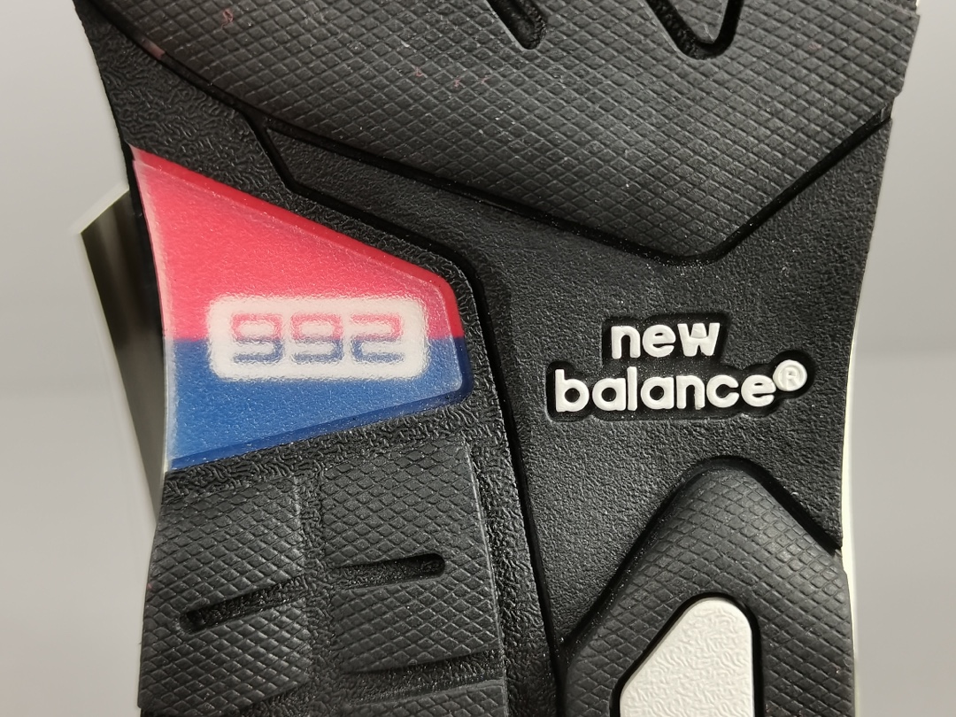 992 Black Grey Suede