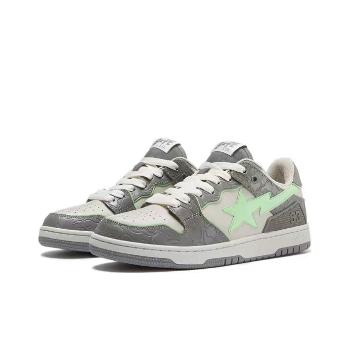 A Bathing Ape Grey Green