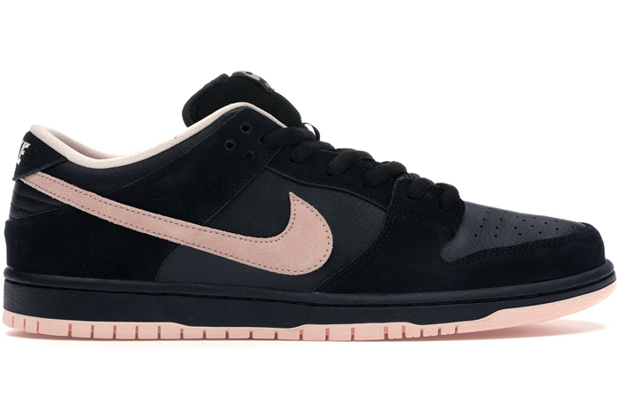 SB Dunk Low Black Washed Coral