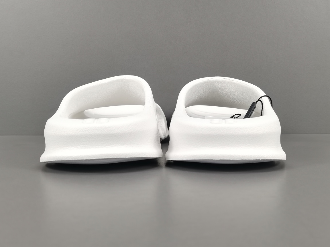 Mold Slide Sandal White