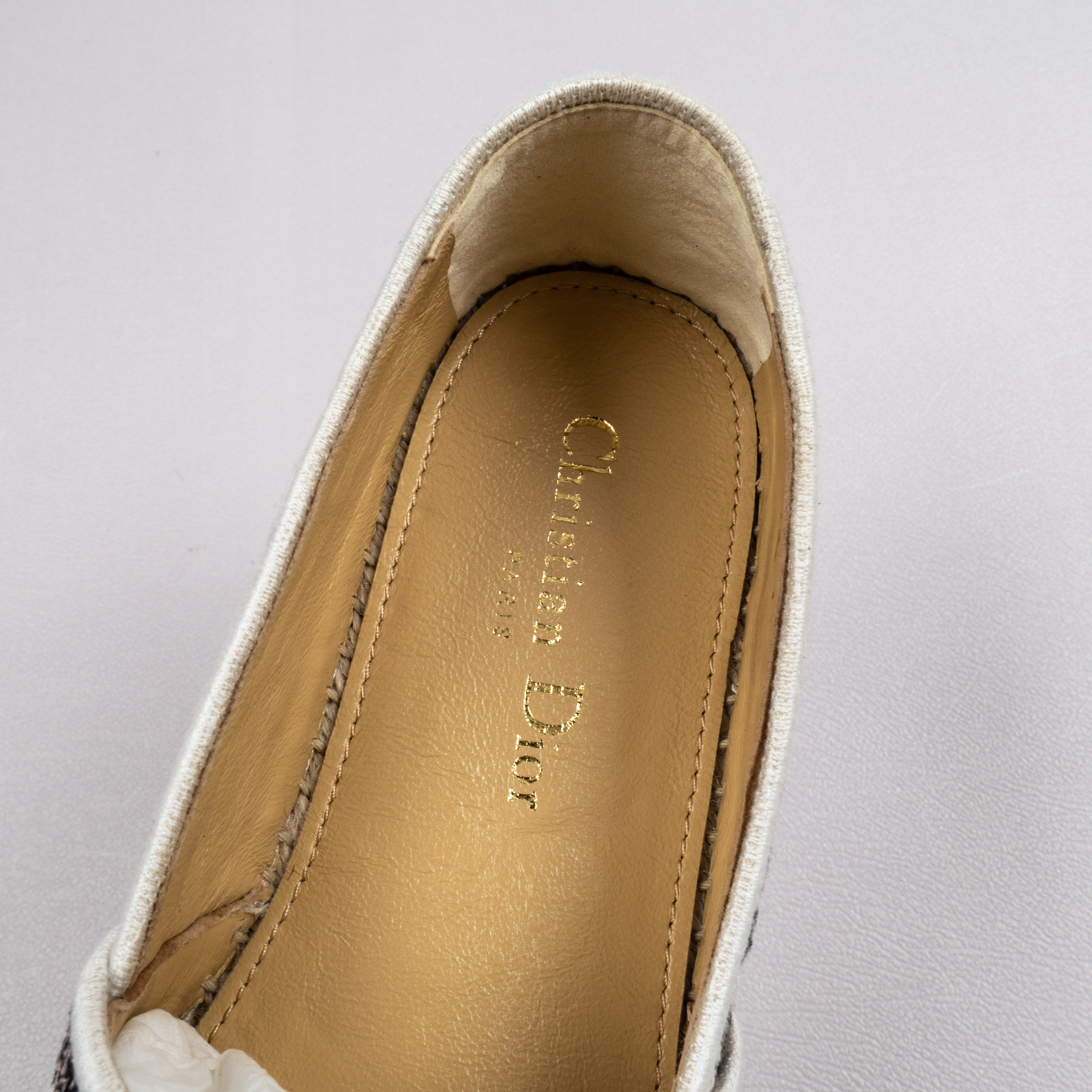 [Free Shipping]女鞋 DlOR OBLIQUE EMBROID 渔夫鞋