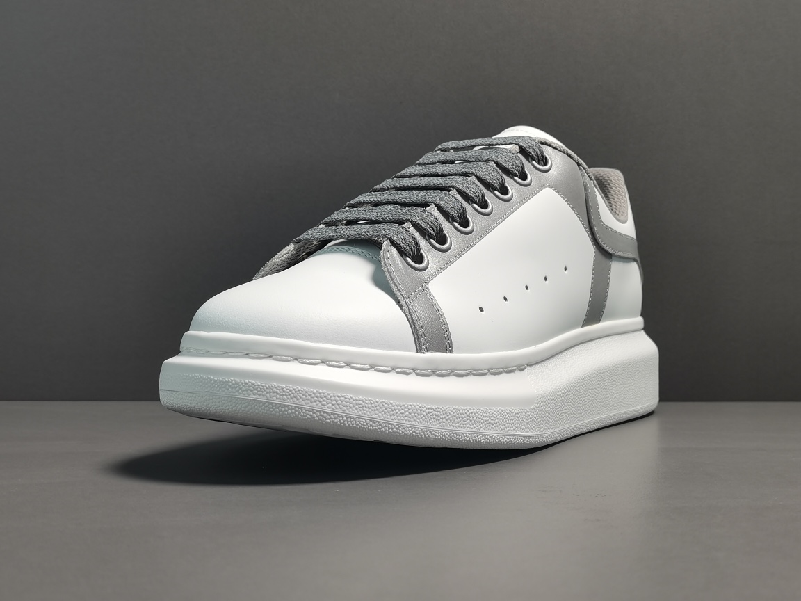 White Grey Reflective