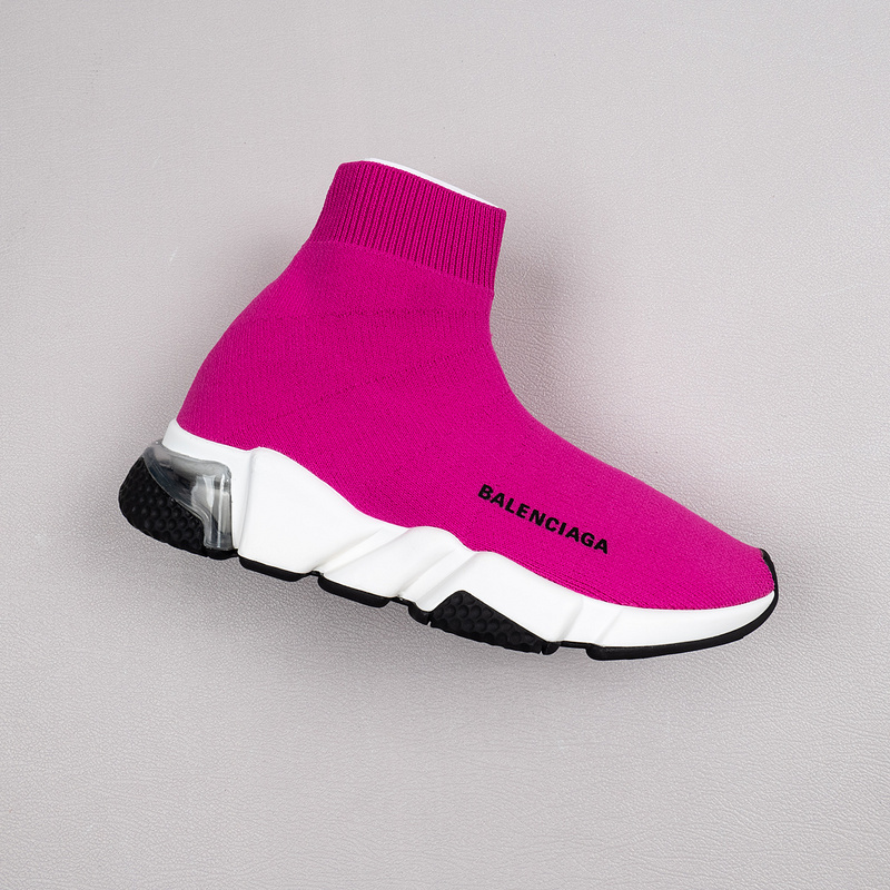 【Free Shipping】男女鞋 巴黎袜子鞋SPEED LOGO印花袜式针织运动鞋