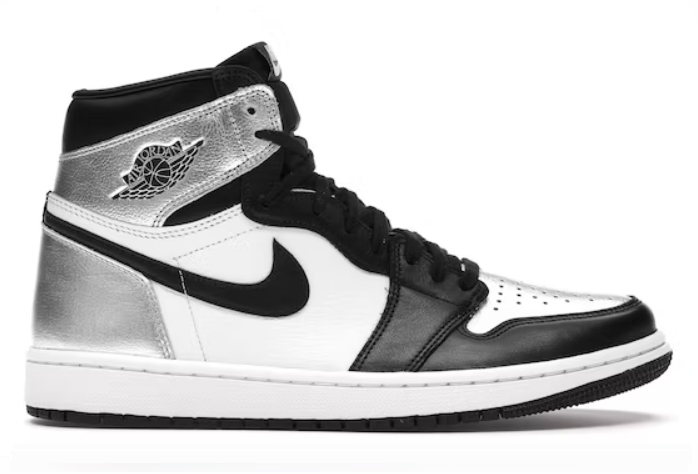 1's Retro High Silver Toe