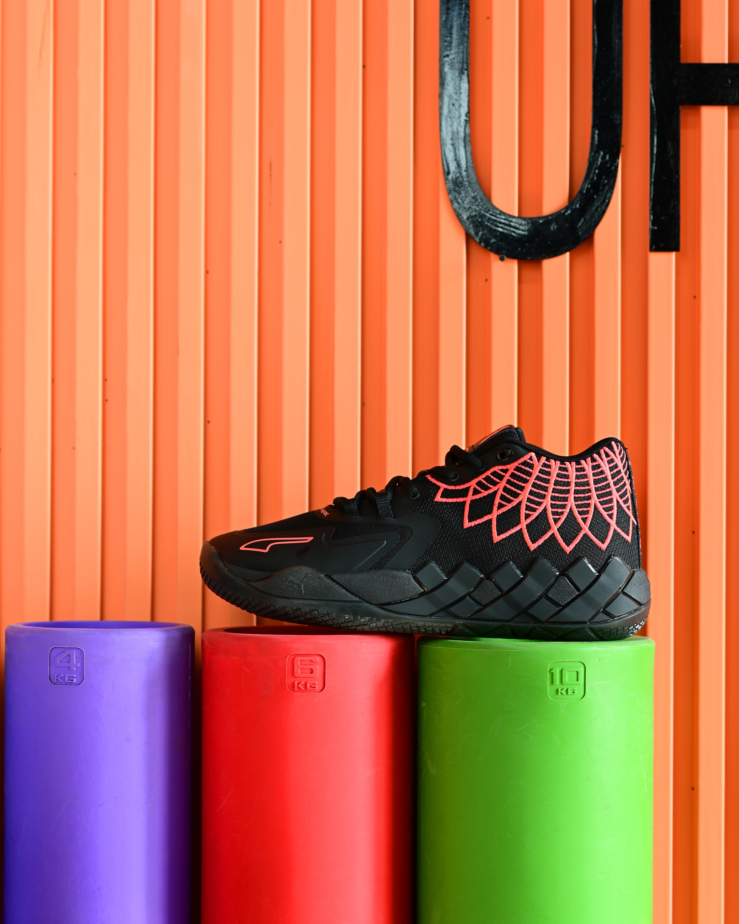 LaMelo Ball MB.01 Black Red Blast