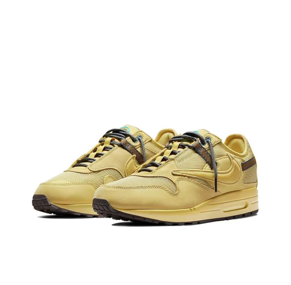 Air Max 1 Travis Scott Cactus Jack Saturn Gold
