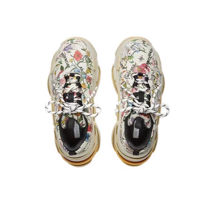 The Hacker Project Triple S Flora Print