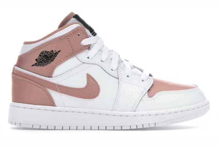 1's Mid White Rose Gold