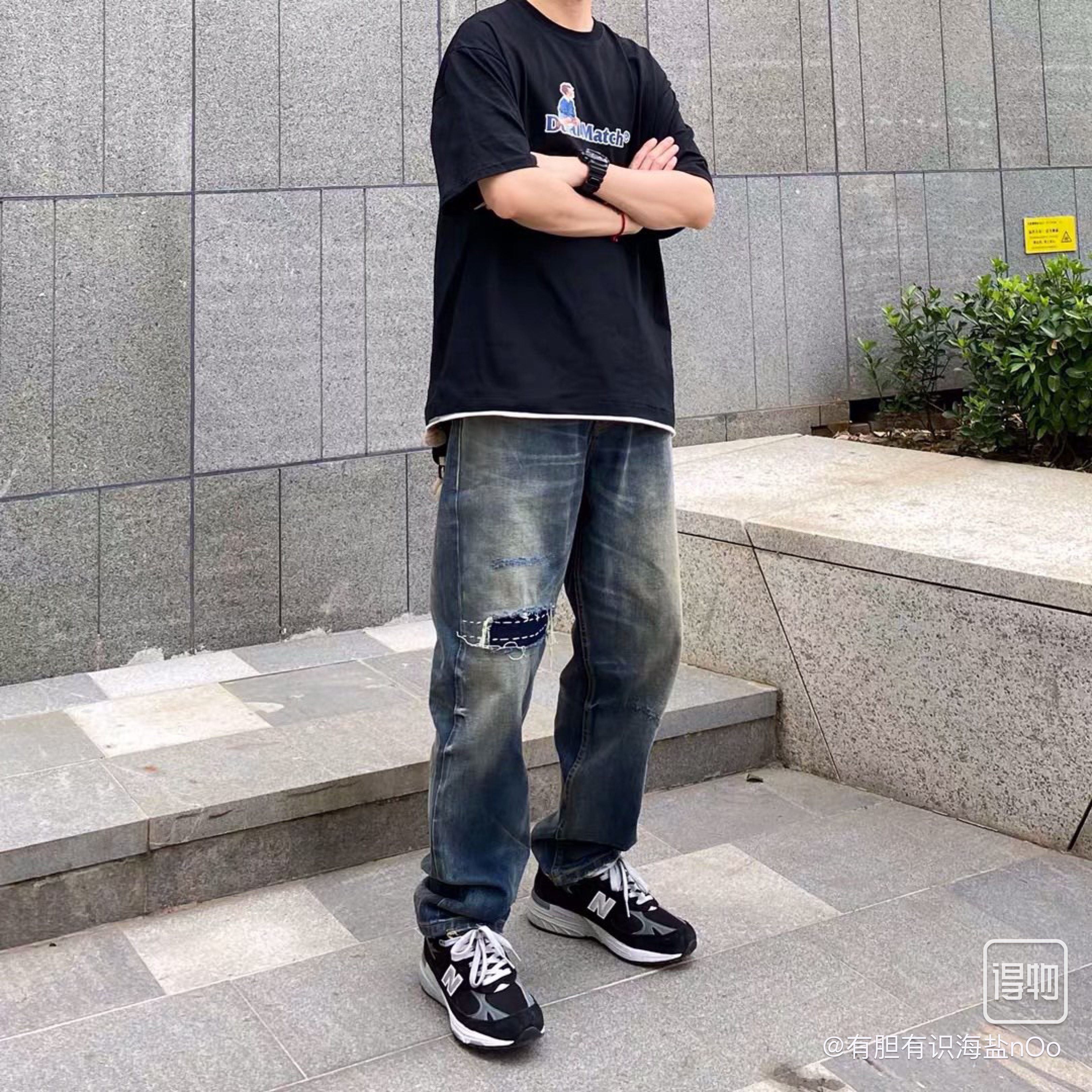 【Free Shipping】993 MIU Black