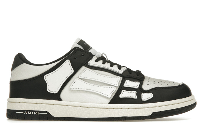 Skel Top Low Black White