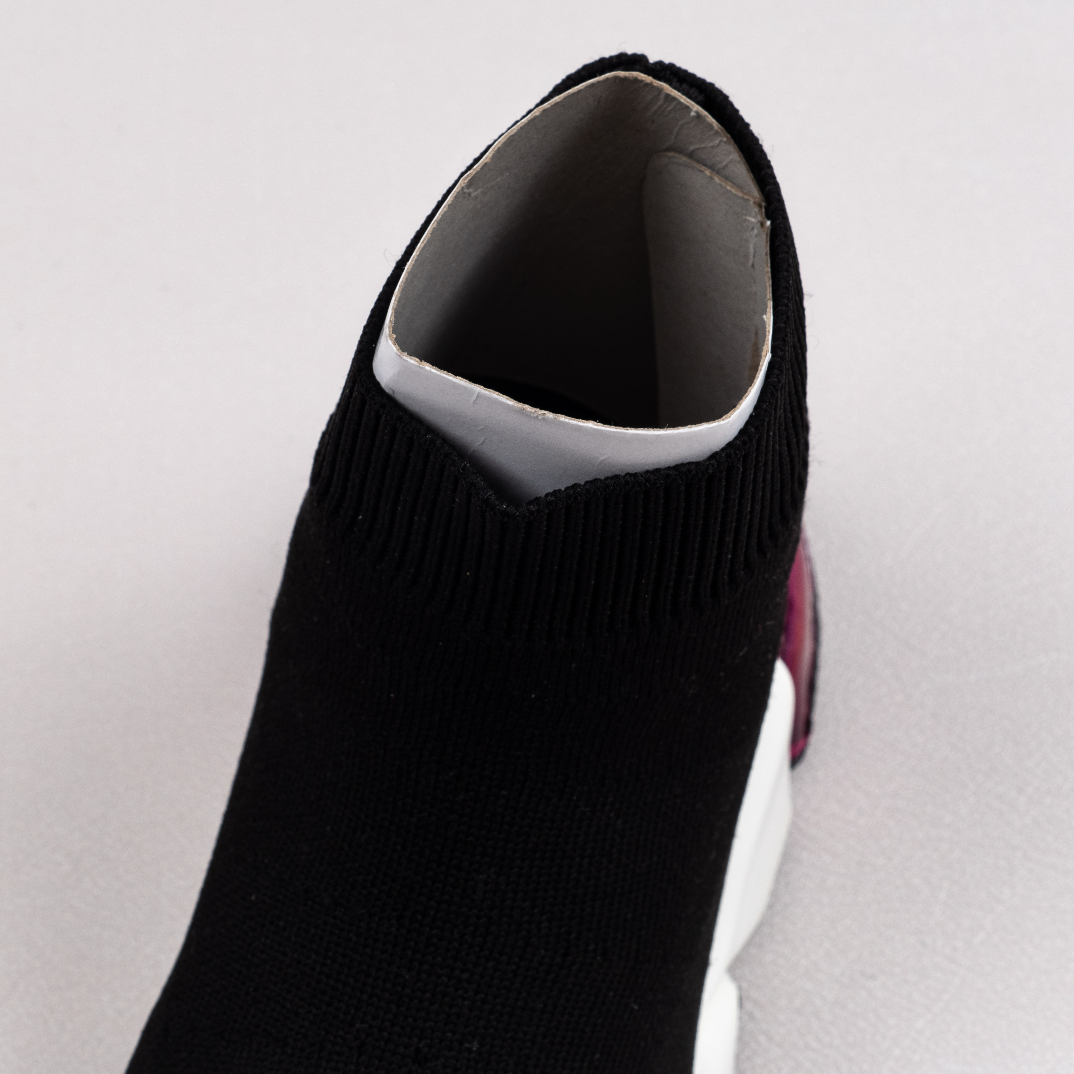 【Free Shipping】男女鞋 巴黎袜子鞋SPEED LOGO印花袜式针织运动鞋