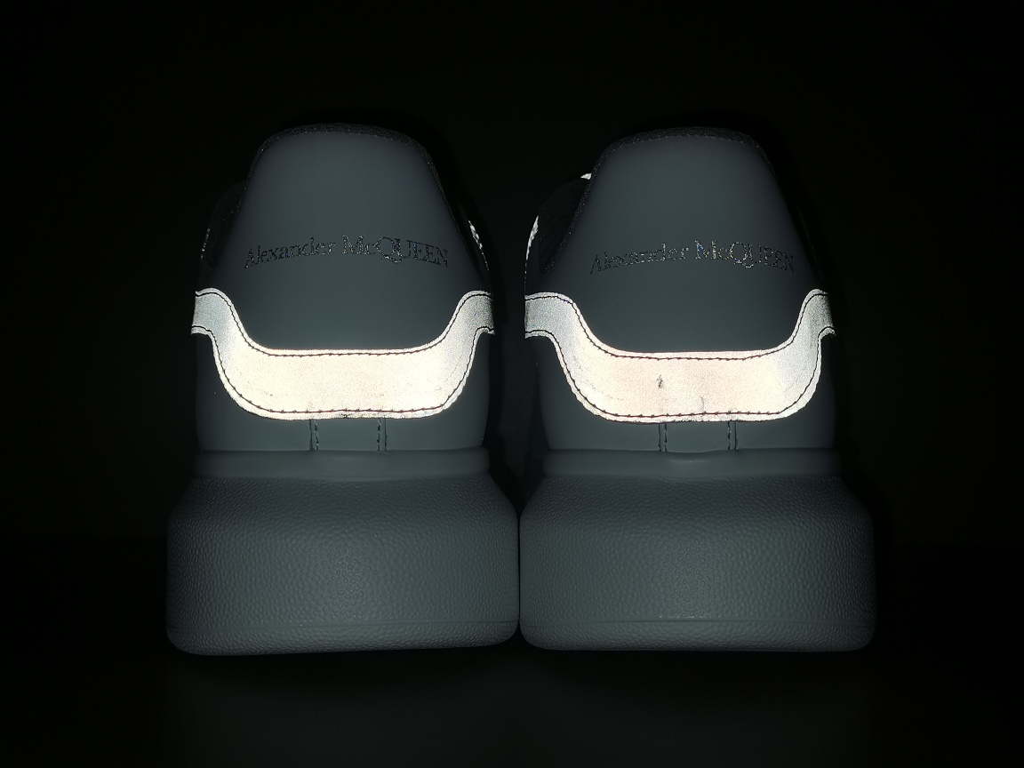 White Grey Reflective