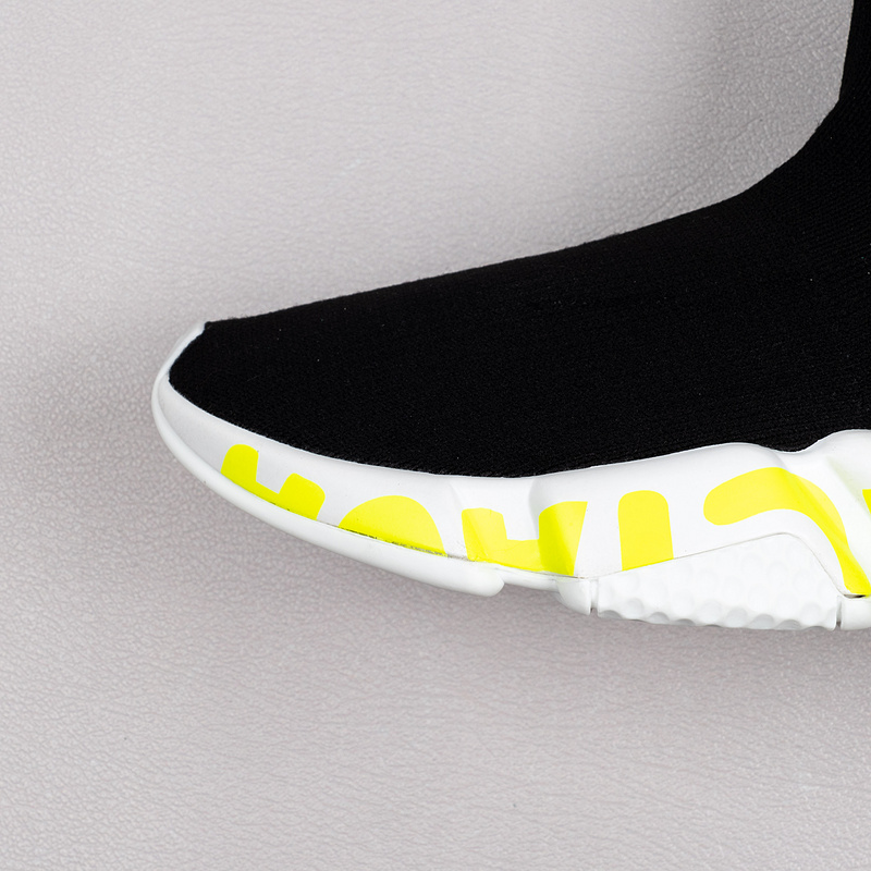 【Free Shipping】男女鞋 巴黎袜子鞋SPEED LOGO印花袜式针织运动鞋