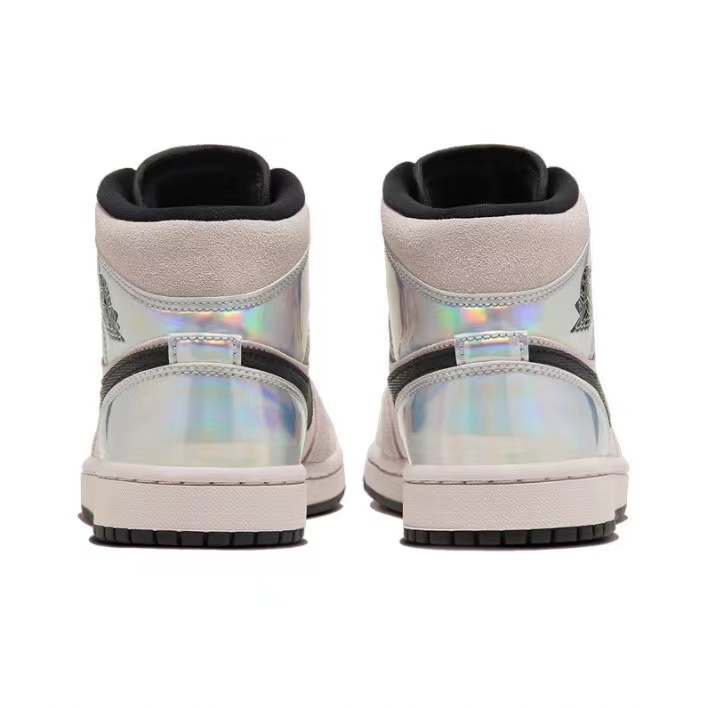 1's Mid Dirty Powder Iridescent