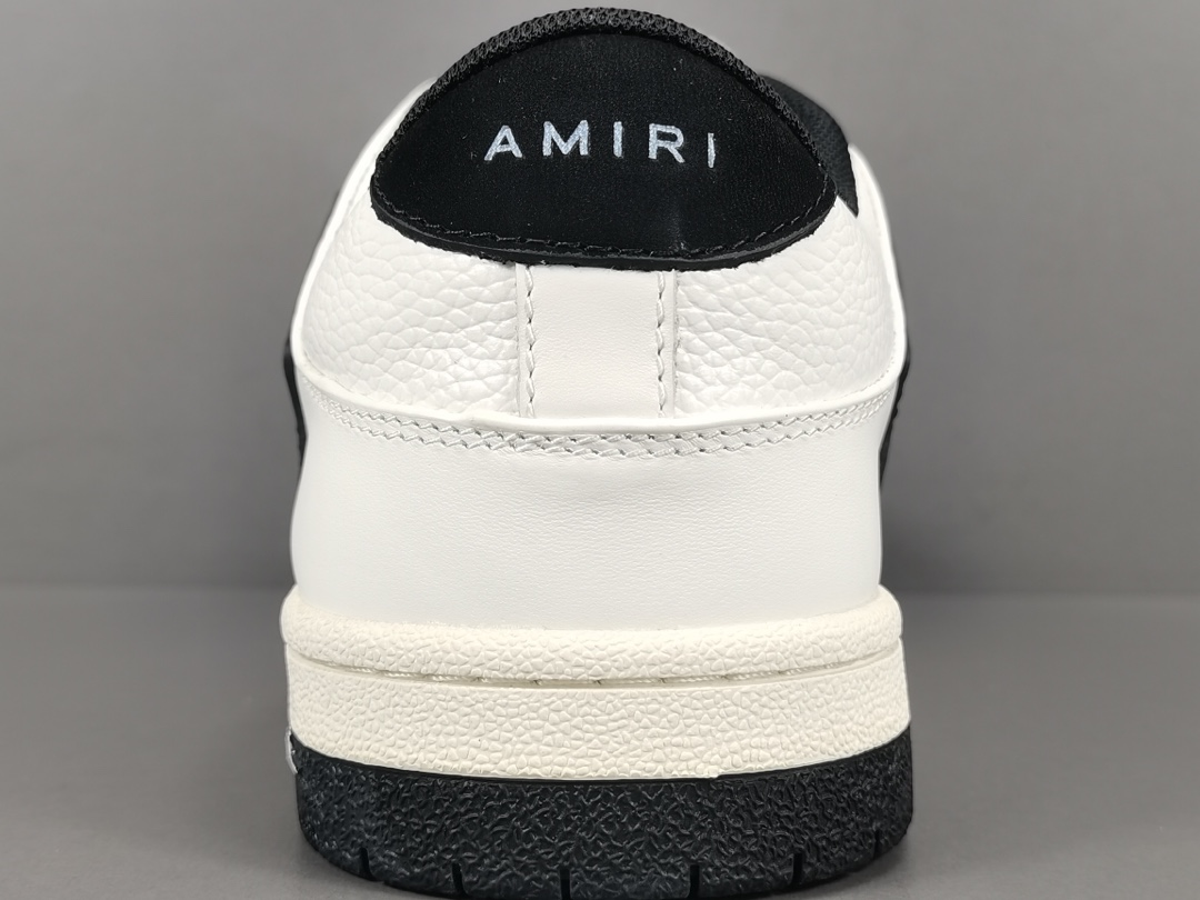 Skel Top Low White Black White