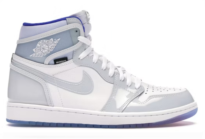 1's Retro High Zoom White Racer Blue