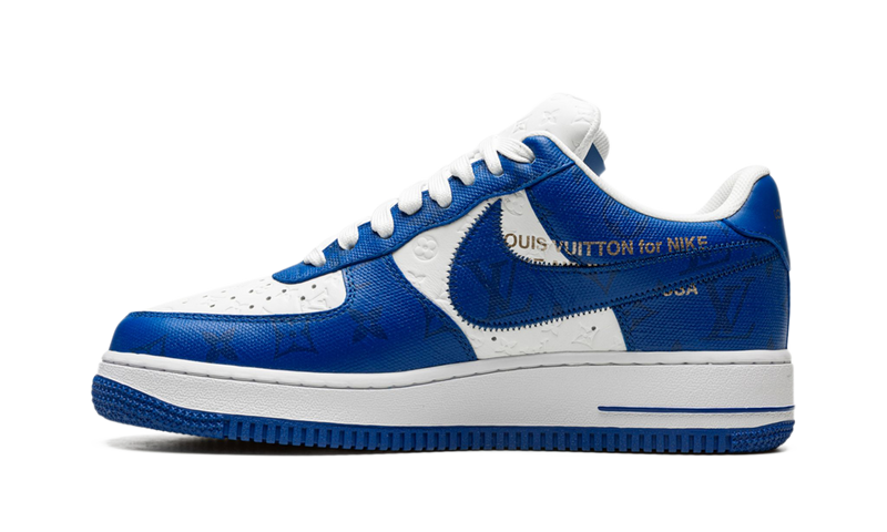 L&V AF 1 Low By Virgil Abloh White Royal