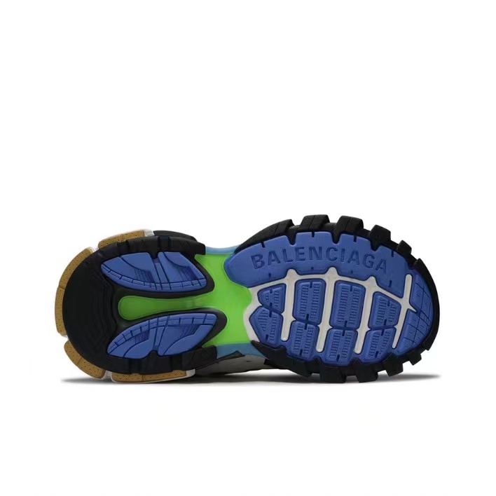 Track Green White Blue