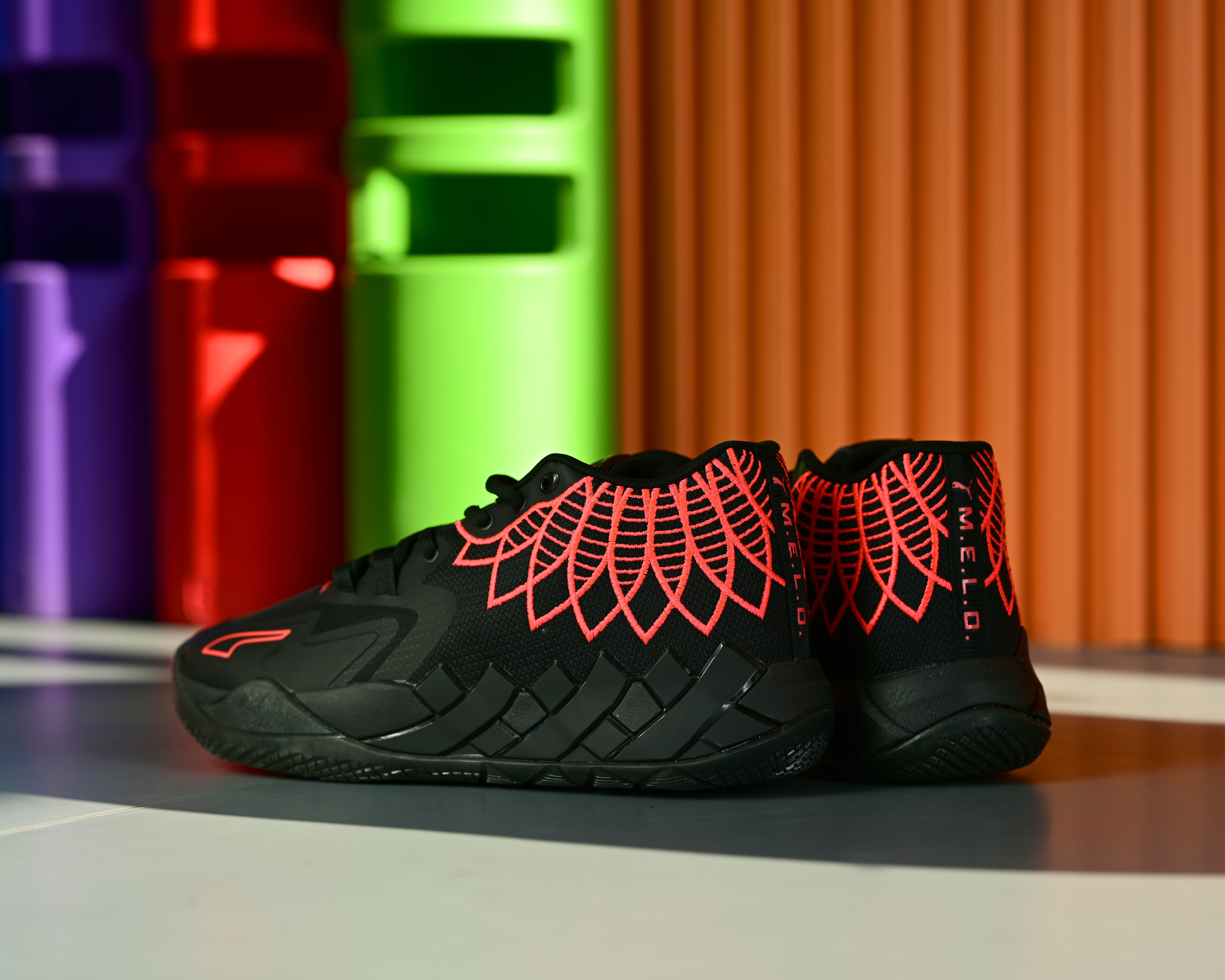 LaMelo Ball MB.01 Black Red Blast