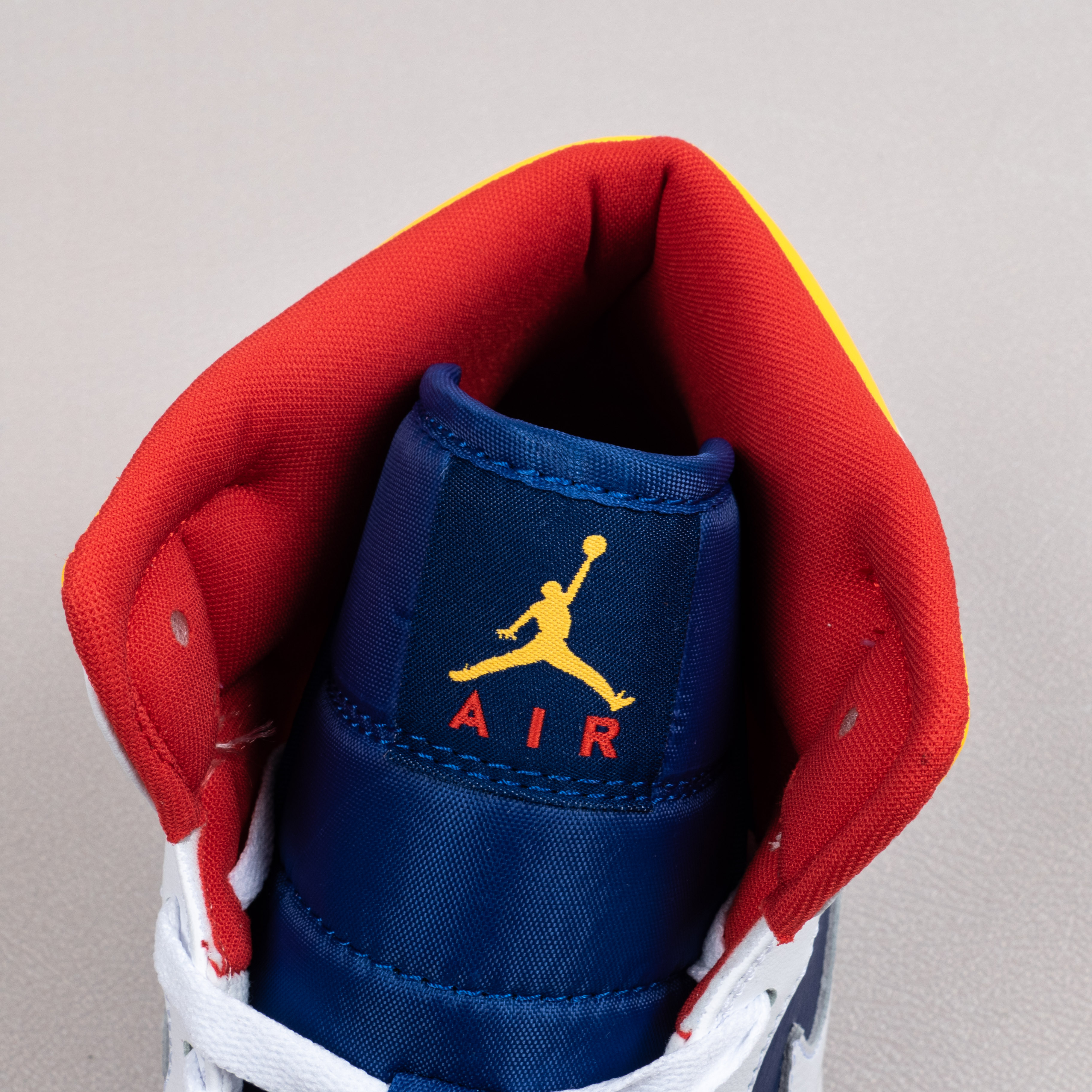 1's Mid Royal Blue Laser Orange