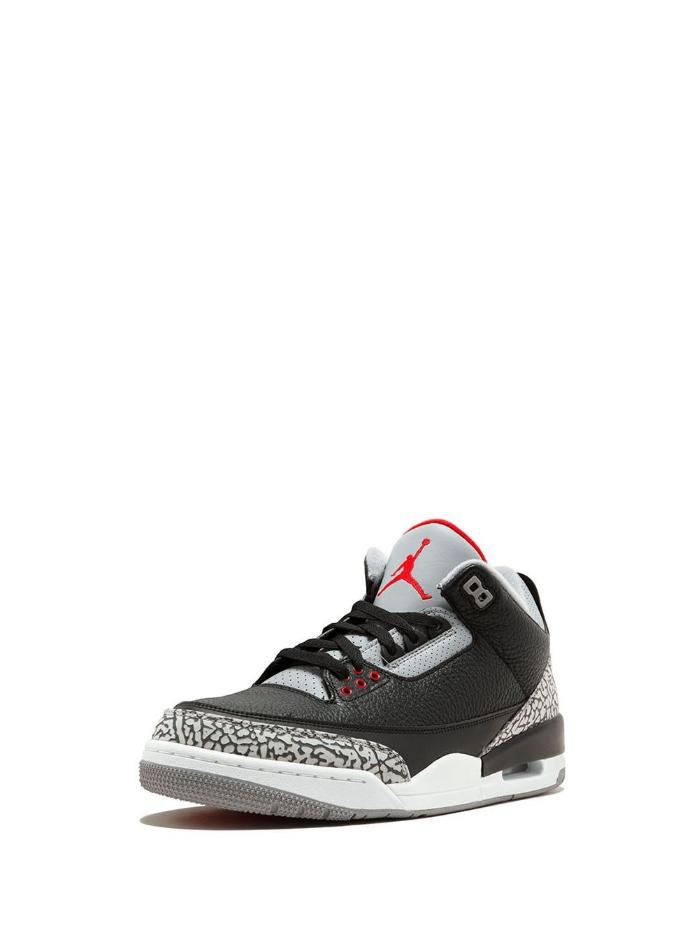 3's Retro Black Cement