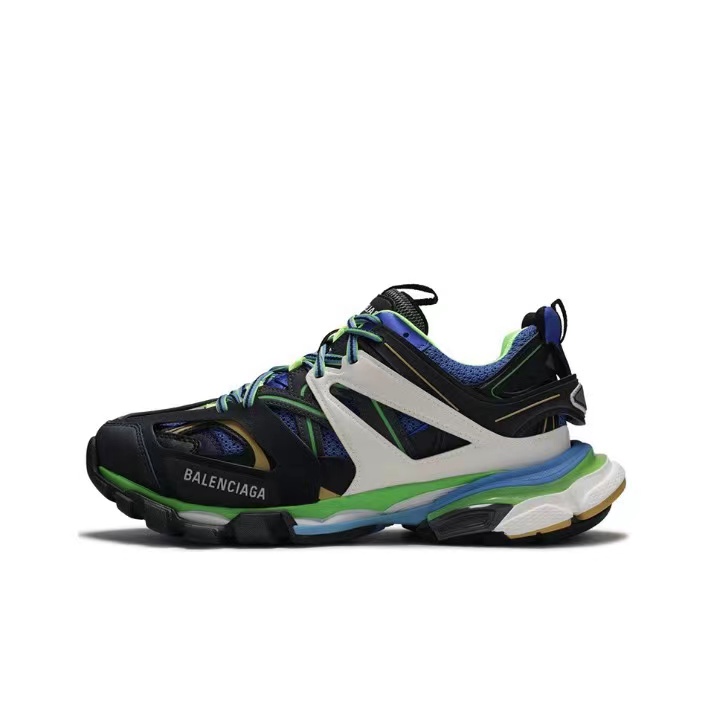 Track Green White Blue