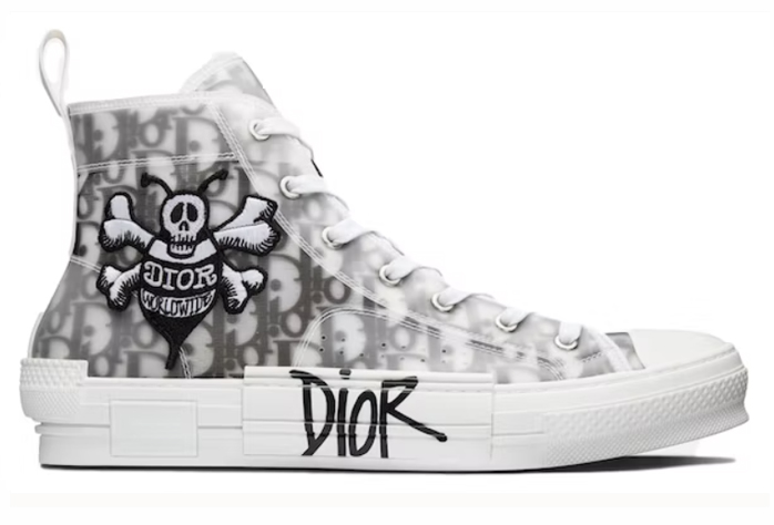 B23 High Top Bee Embroidery