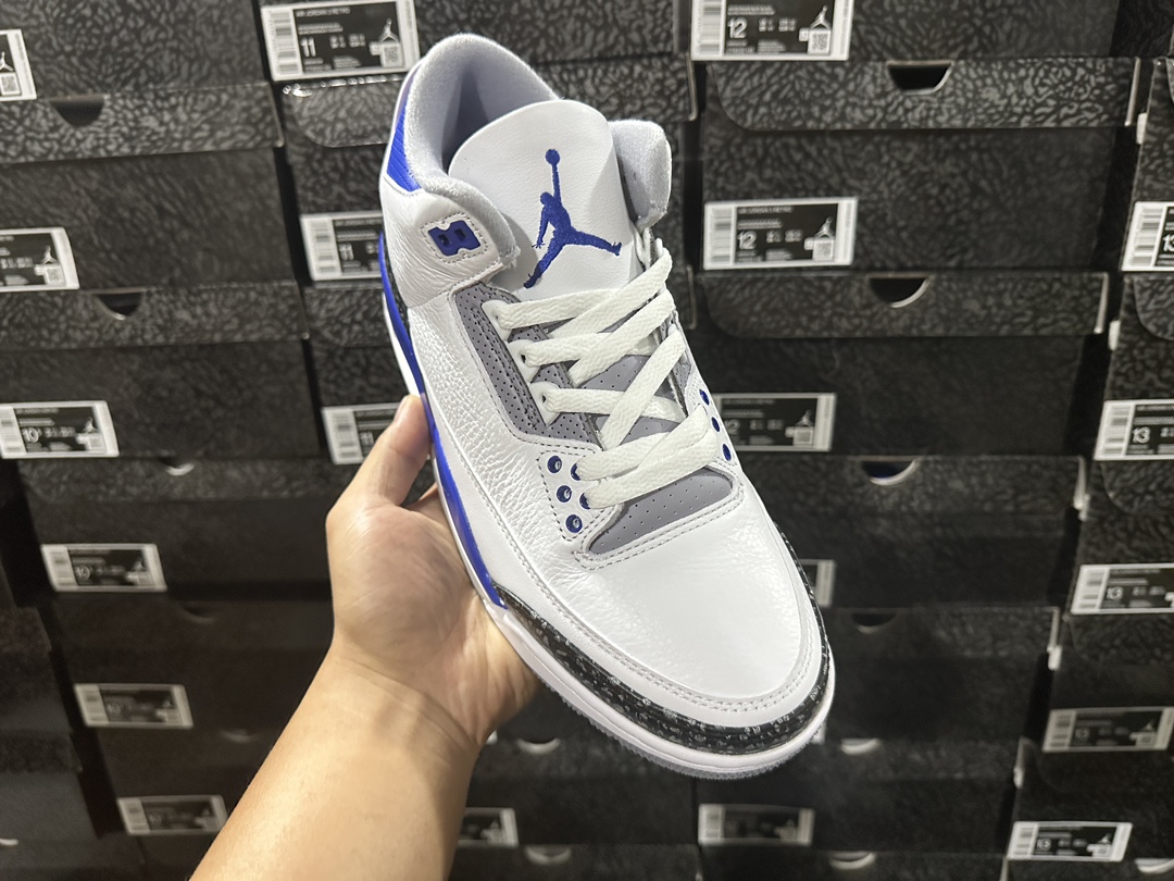 3's Retro Racer Blue
