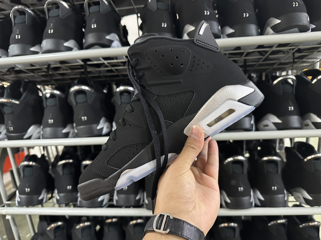 6 Retro Metallic Silver